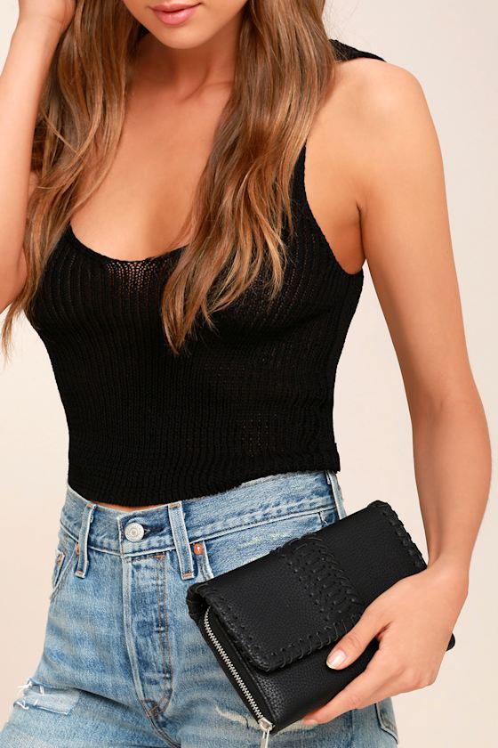 Austin Chic Black Clutch 4