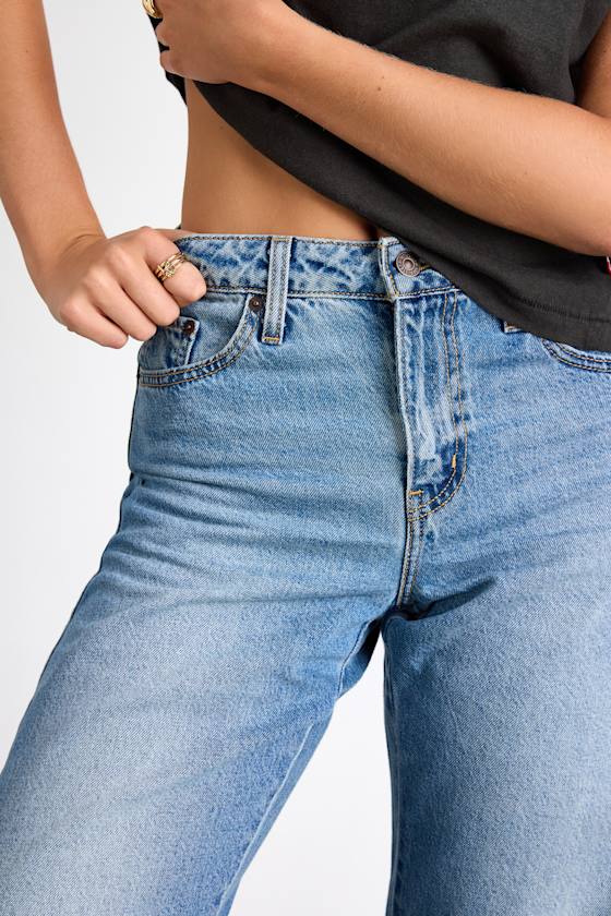 Levi's Baggy Dad Barrel - Medium Wash Barrel Jeans - Barrel Jeans - Image 4
