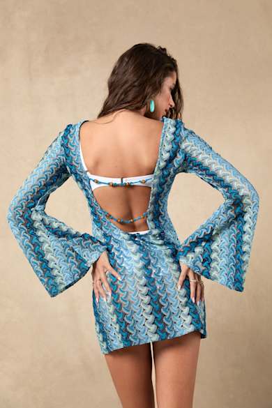 Blue Cover-Ups - Lulus