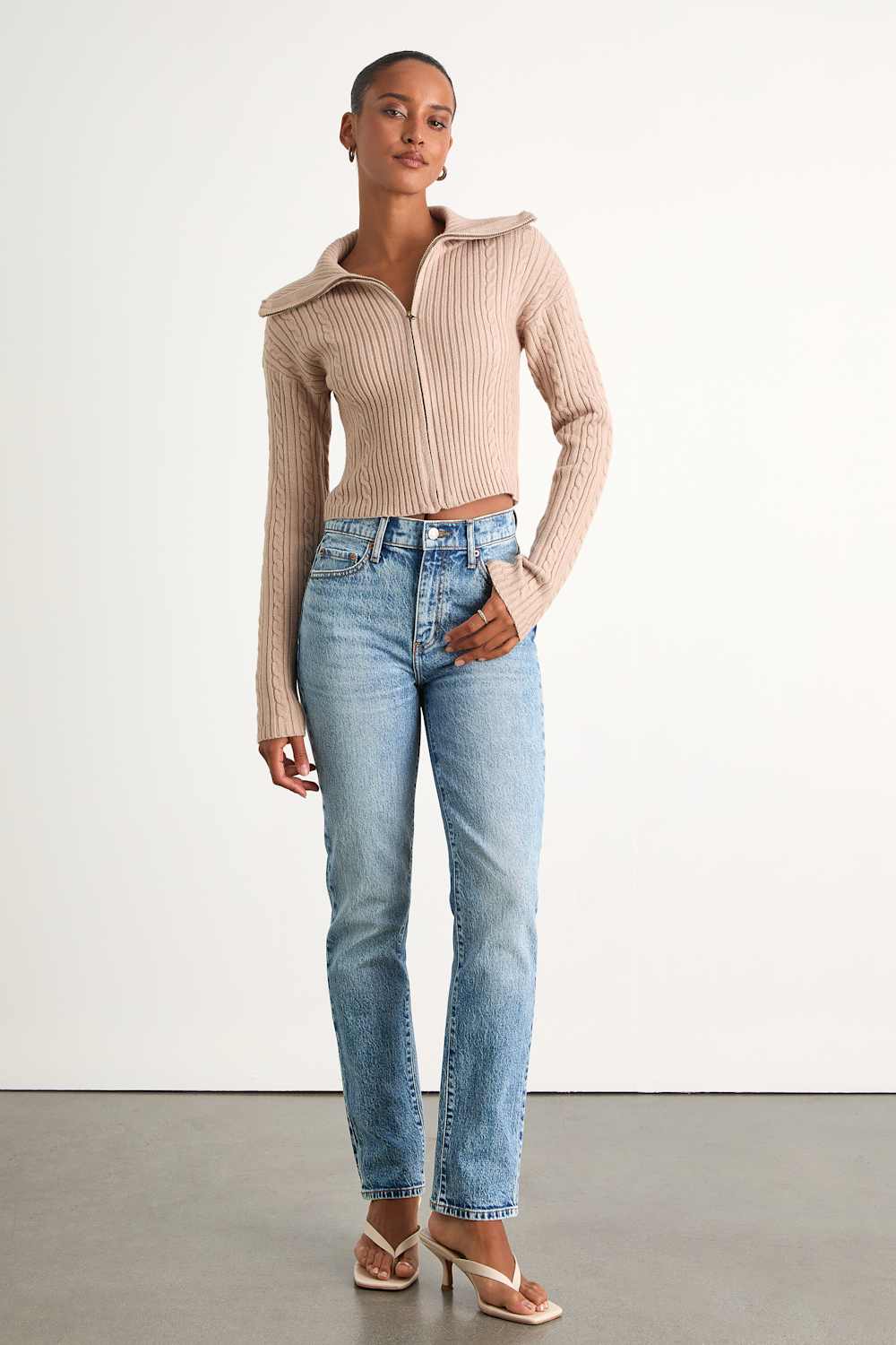 Smarty Pants Light Wash Denim High-Rise Jeans