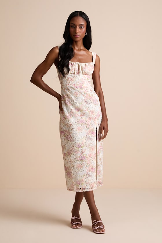 I24D4806: WHITE GROUND/YELLOW/LAVENDER 2