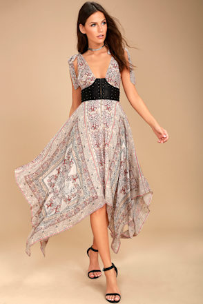 green emerald velvet dress Free People