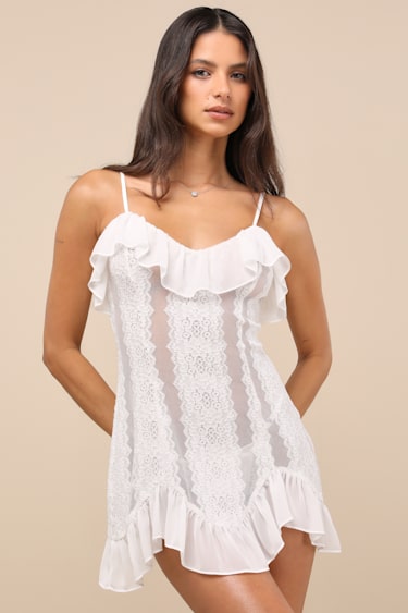 chinese dress ladies Vintage Claire Pettibone Sheer Lace Slip Dress  to la mer vintage
