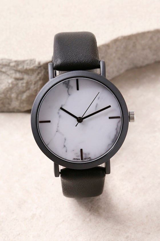 Sleek White Watch Marble Watch Women's Watch Lulus