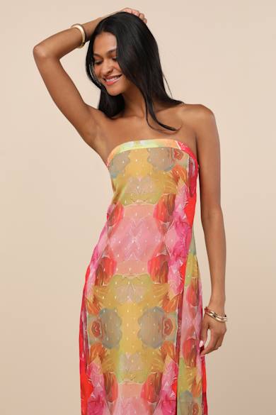 slim fit dress slacks Festival Weather Cut Out Maxi