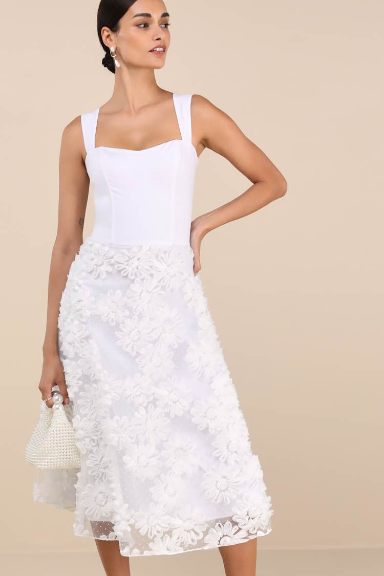 white maternity dress midi Neva White Bardot Twist Maternity Midi Dress – Club L London