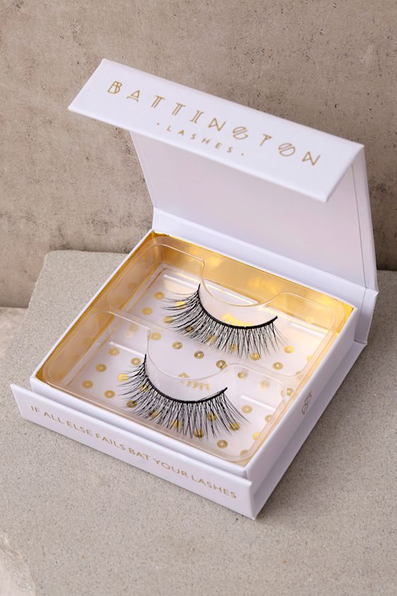 Battington Lashes Hepburn Black Silk False Eyelashes Lulus