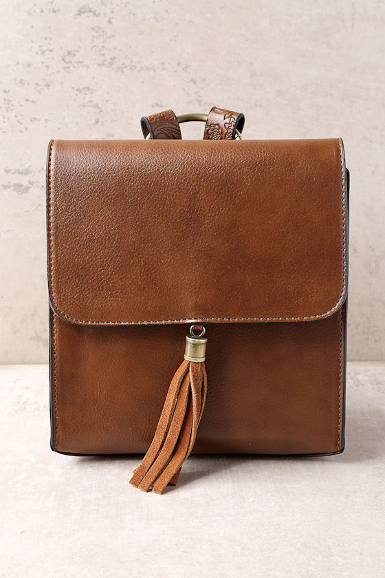 Trendy Mini Backpack Embossed Backpack Leather Backpack Lulus