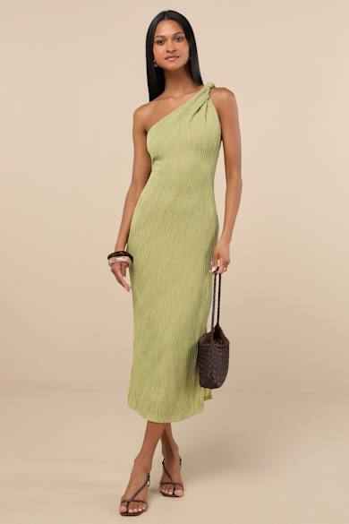 Black, White One Shoulder Dresses, One Sleeve Dresses | Lulus