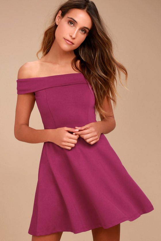 Magenta Dress