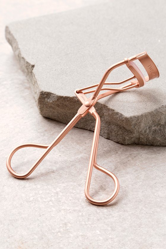 Tweezerman Rose Gold Classic Lash Curler Eyelash Curler Lulus