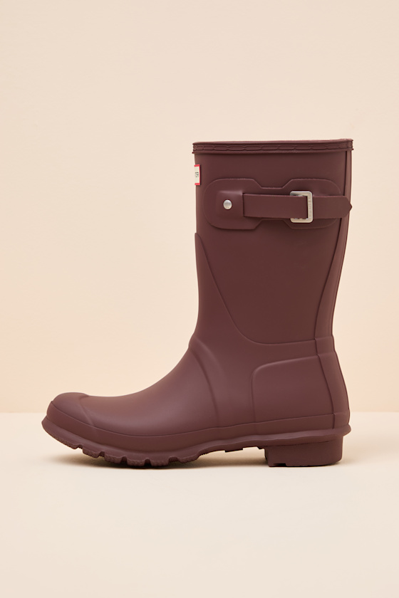 Original Short Rum Raisin Rain Boots 1