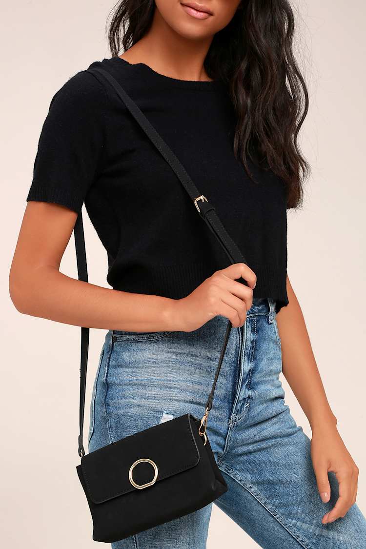 Sweet and Petite Black Purse