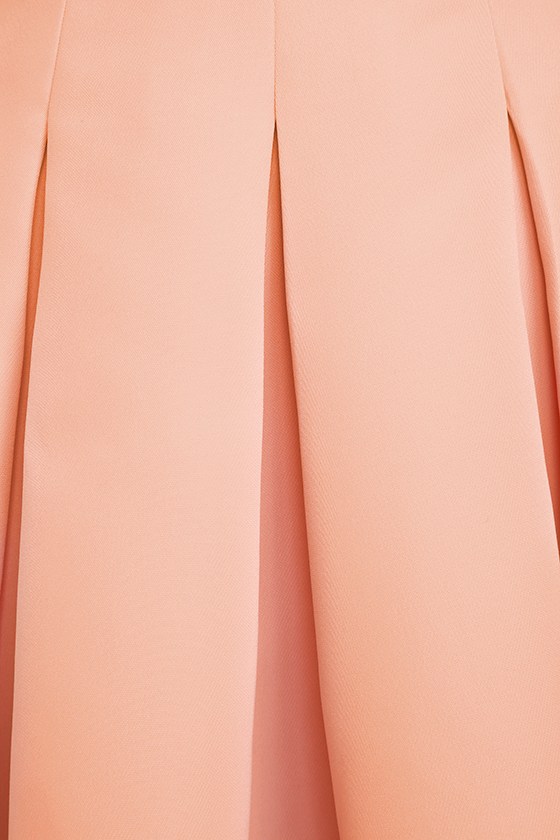 Paso Doble Take Blush Pink High-Low Dress
