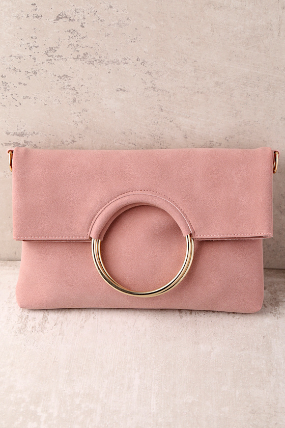 Michaela Blush Pink Purse 2