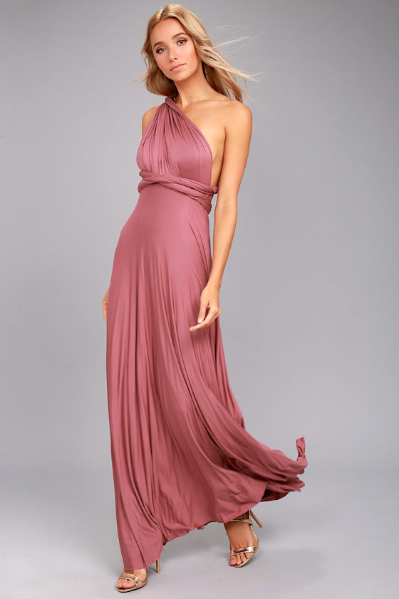 Rusty Rose Bridesmaid Dress 