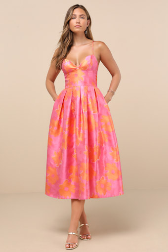 JD6513: PINK/ORANGE 2