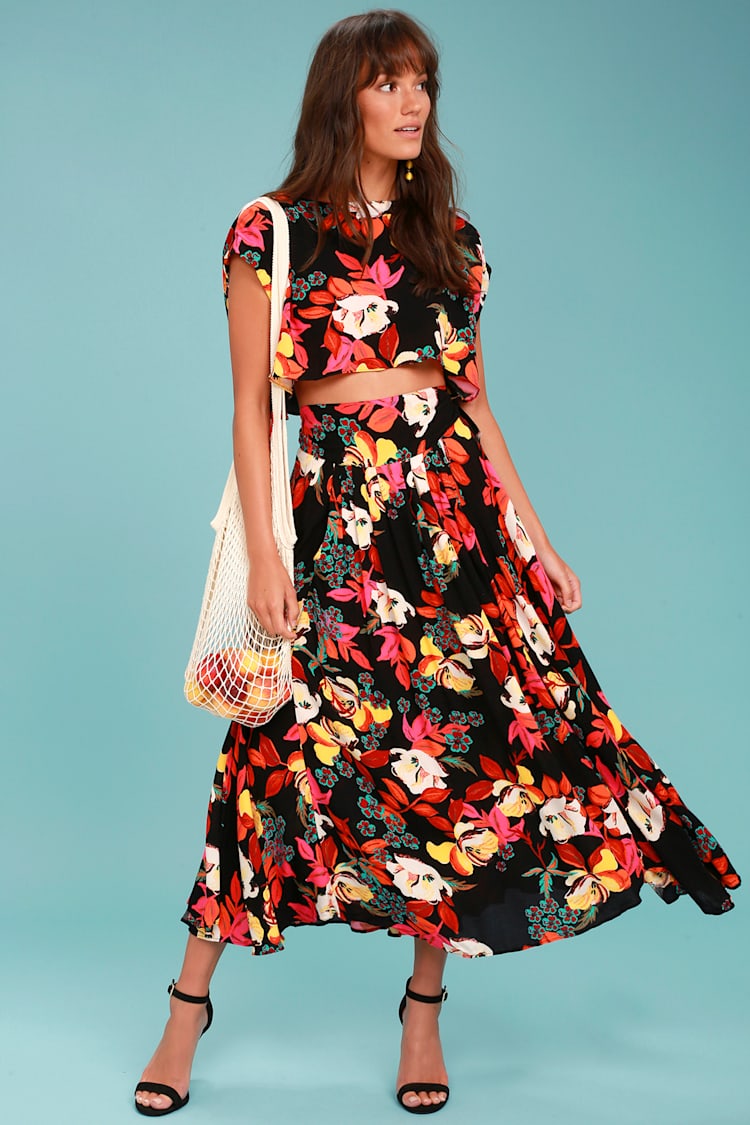free people fallen flowers dress Pink Maternity Gown for Photo Shoot and Baby Showers -Sunflower Maternity Dress M main image 0