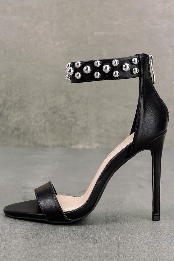 cheap black heels with ankle strap