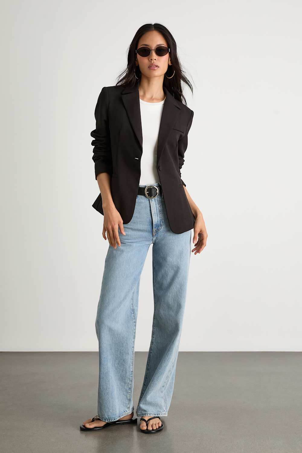 Hartlyn Black Fitted Blazer