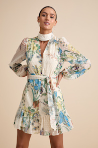 LD192120: IVORY/BLUE/YELLOW 1