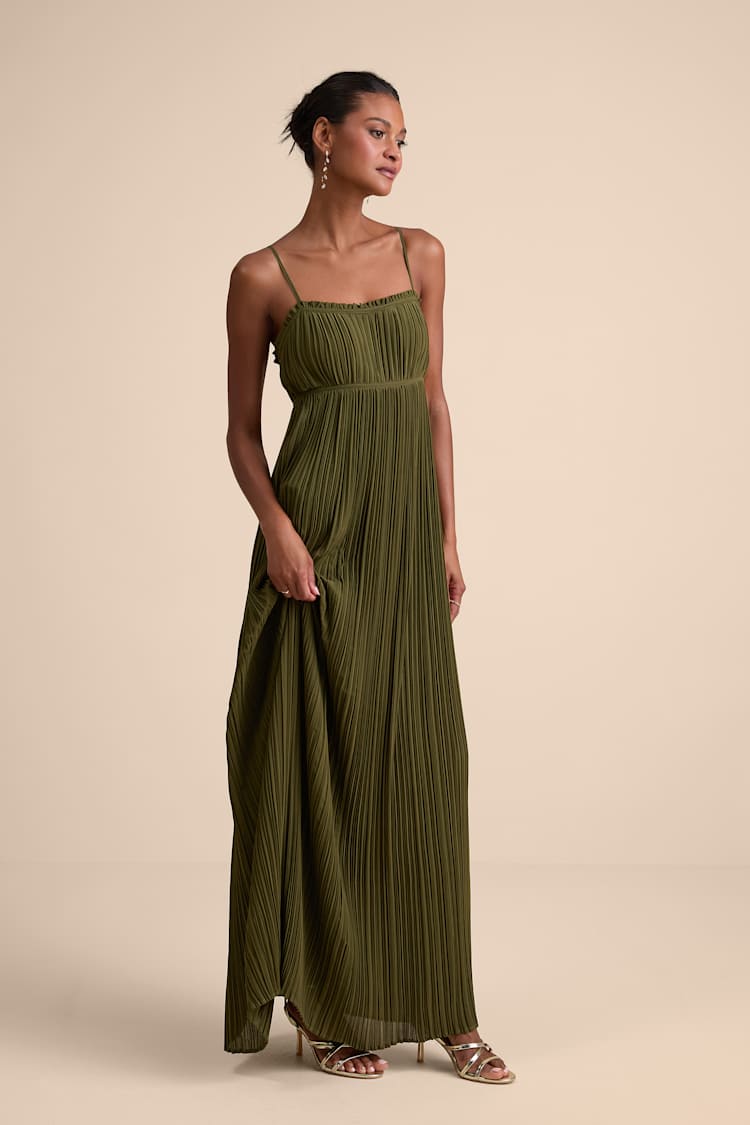 green emerald velvet dress SEVEN WONDERS Leyana Maxi Dress Pink Floral main image 0