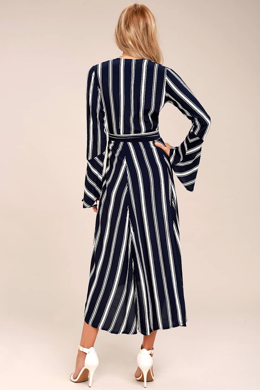 Faithfull the Brand Carioca - Navy Blue Striped Dress - Lulus Faithfull the Brand Carioca - Navy Blue Striped Dress - Lulus