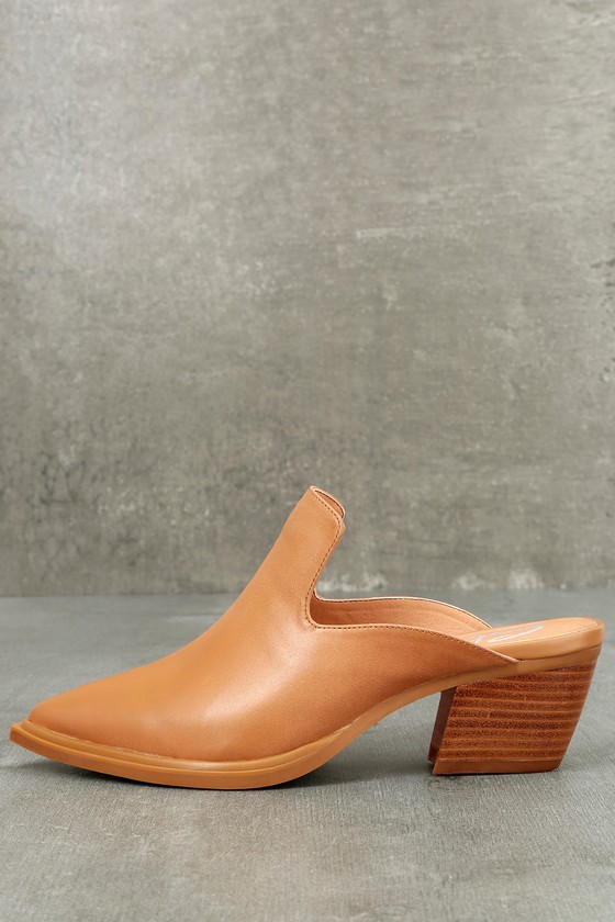 tan mules