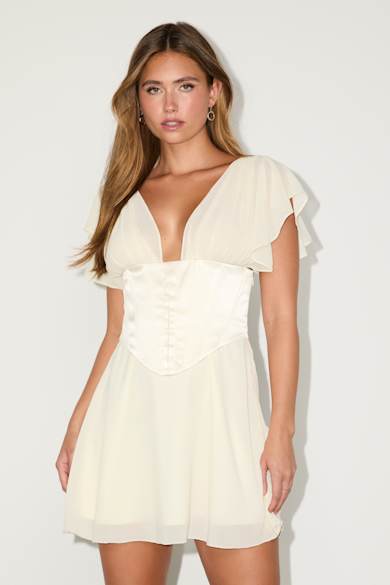 sachin and babi light blue dress Elegant Long Sleeve Homecoming Dresses for a Sophisticated Look main image 0