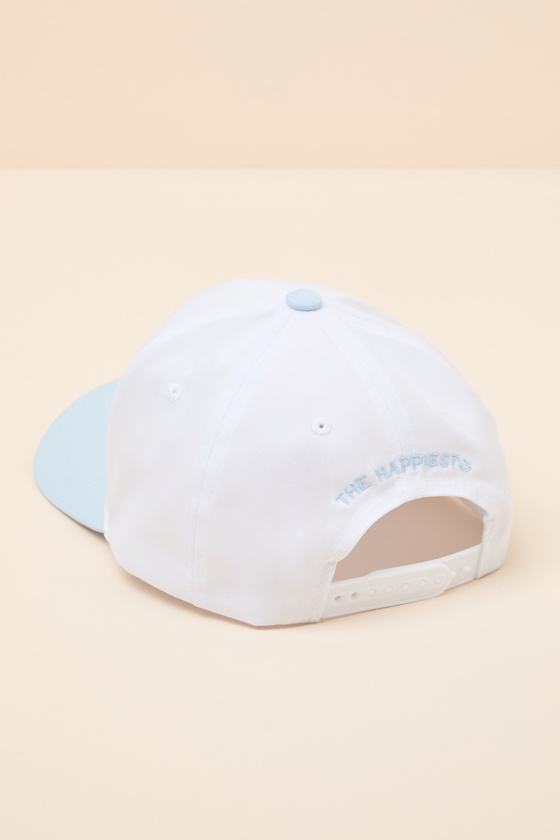 Going To The Chapel Light Blue Embroidered Dad Hat - thumbnail 5