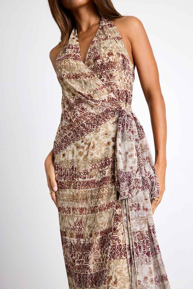 curations boho chiffon midi dress Curations | Dresses | Curations Boho Chiffon Midi Dress