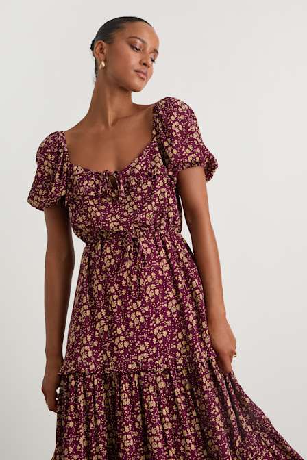 Prominent Charm Black Halter Bodycon Tulip Midi Dress