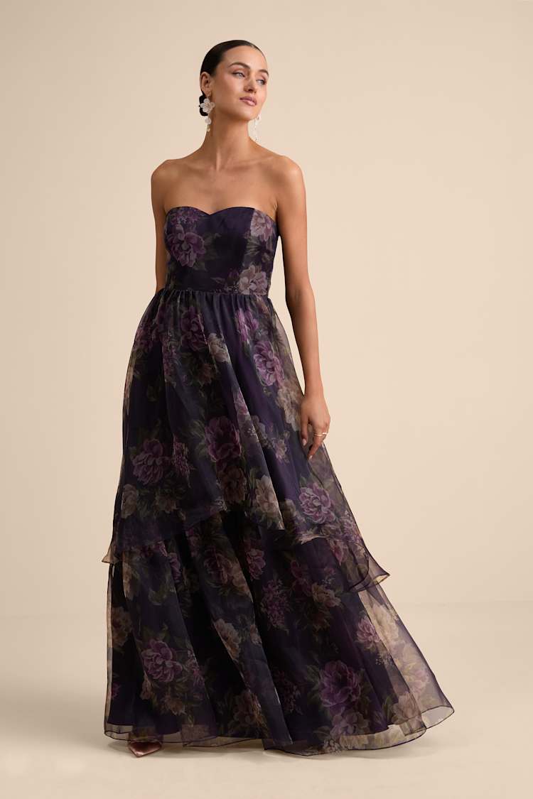 open lace back dress Special Pleat Organza Ruffle and Taffeta Dress  John Paul Ataker