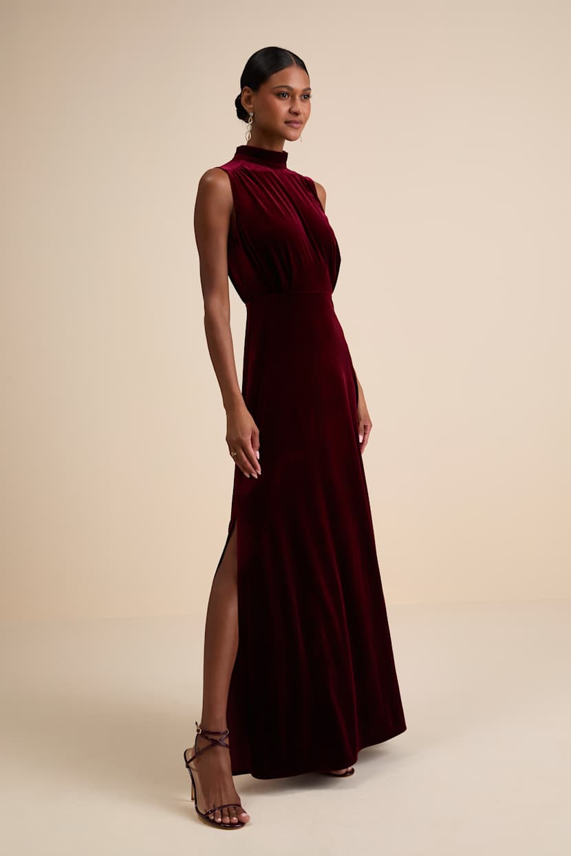 white christmas dresses Rihoas Elegant Satin Slip Dress main image 0