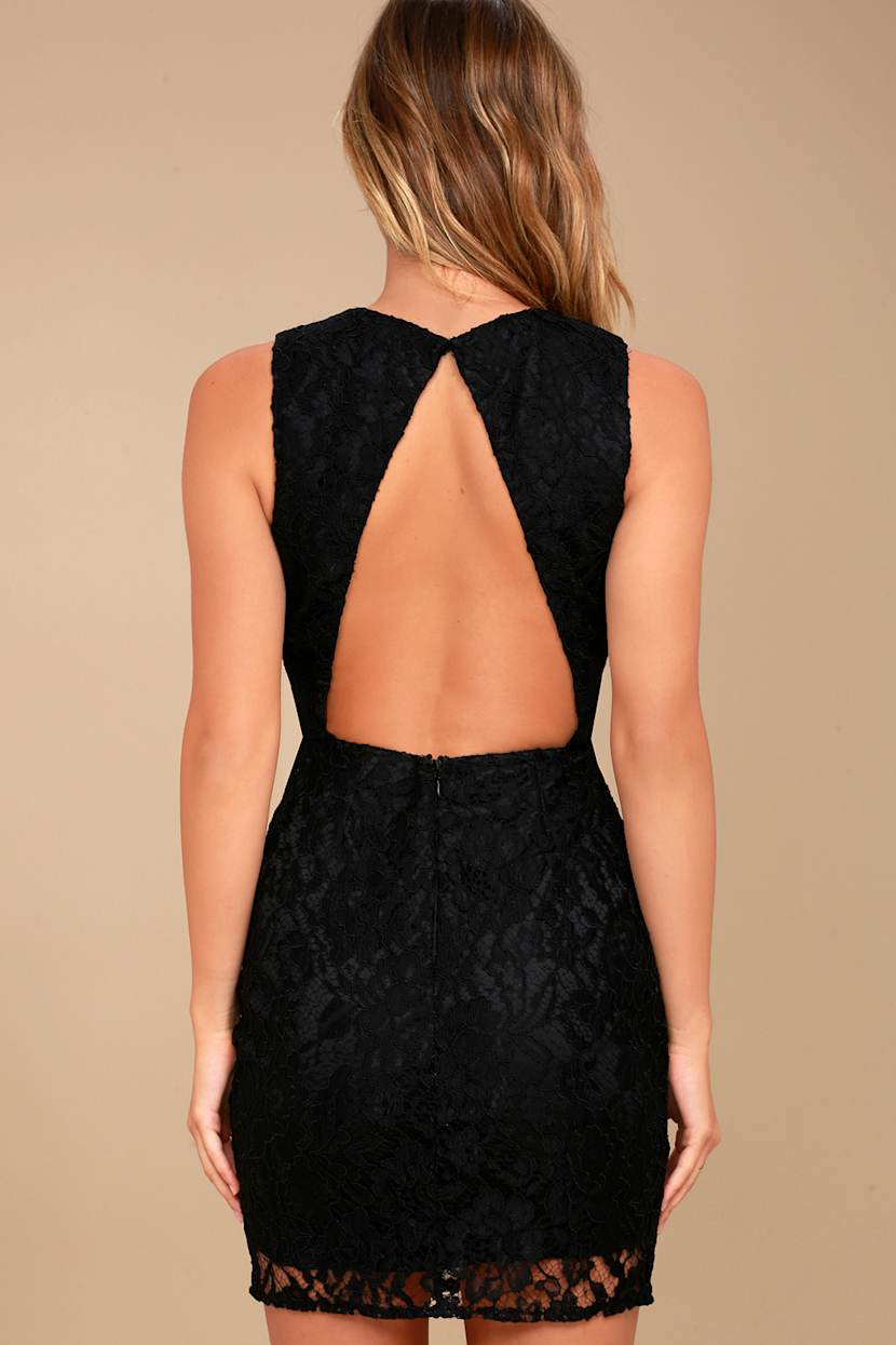mermaid lace wedding dress open back Lauren Elaine Vaile main image 1
