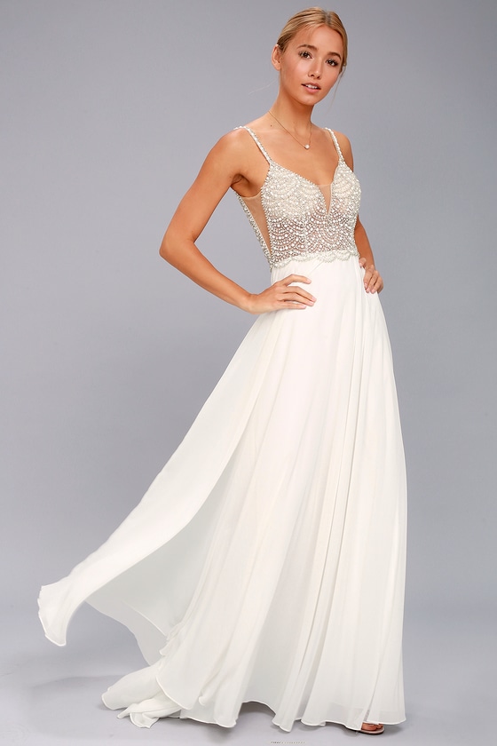 Stunning Maxi Dress Beaded Maxi Dress Mesh Maxi Dress Stunning Maxi Dress Beaded Maxi Dress Mesh Maxi Dress