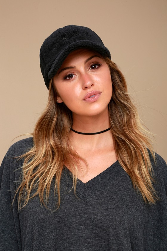 sherpa baseball cap