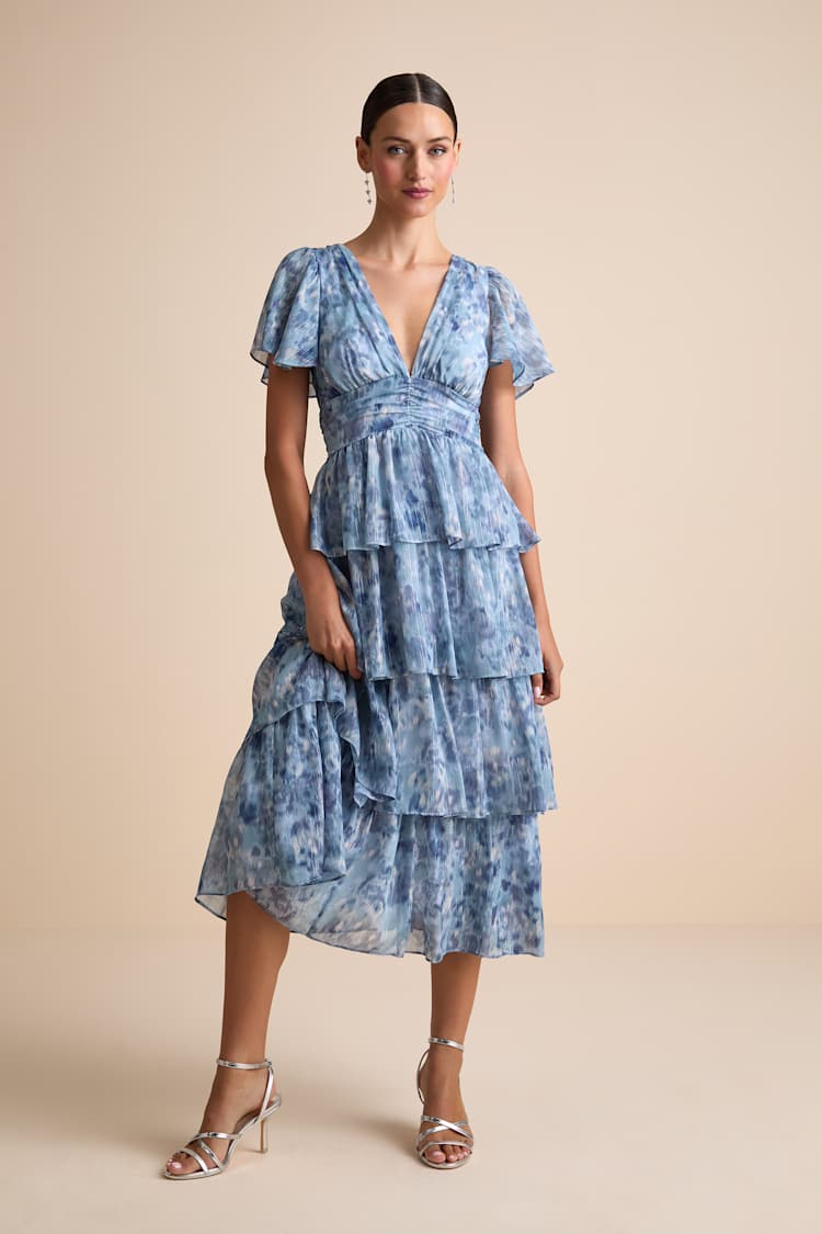 slim fit dress slacks THE LUXE RIB LOW BACK MIDI DRESS main image 1