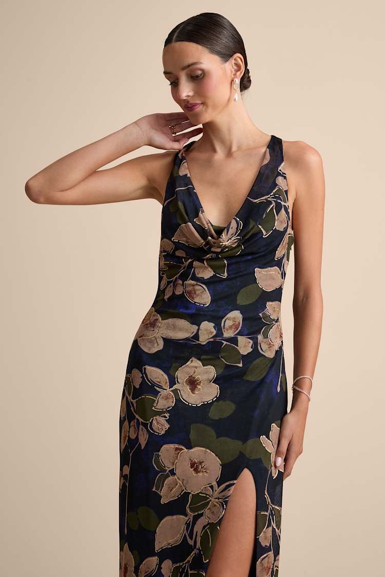 chinese dress ladies Kyra Cut Out Maxi Dress