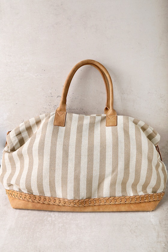Float Your Boat Tan Weekender Bag 3