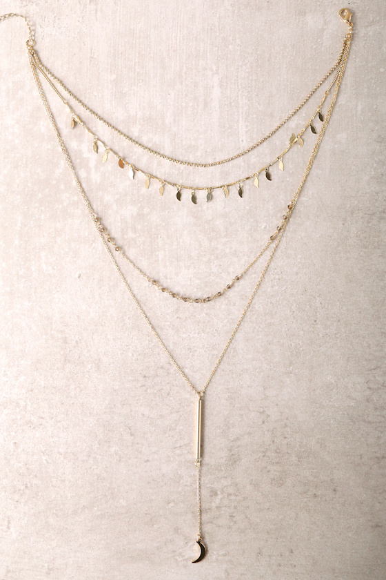 Ritual of Love Gold Layered Necklace 1