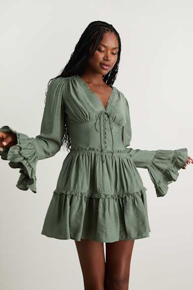Long Sleeve Graduation Dresses - Lulus