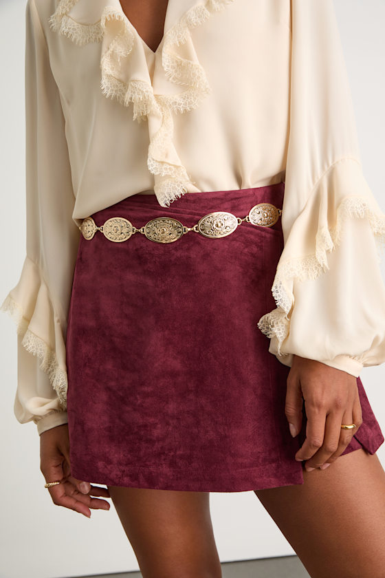 Montari Gold Concho Western Belt 1