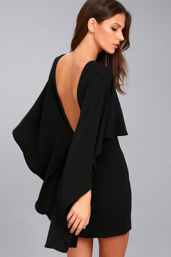 black backless