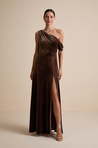 Shop Long Brown Maxi Dresses for Women - Lulus