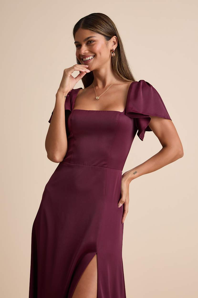 formal dress flutter sleeves Unique Vintage Black Sweetheart Flutter Sleeve Swing Dress