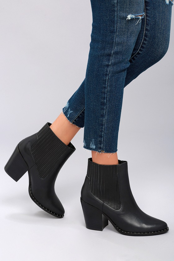 chinese laundry black booties