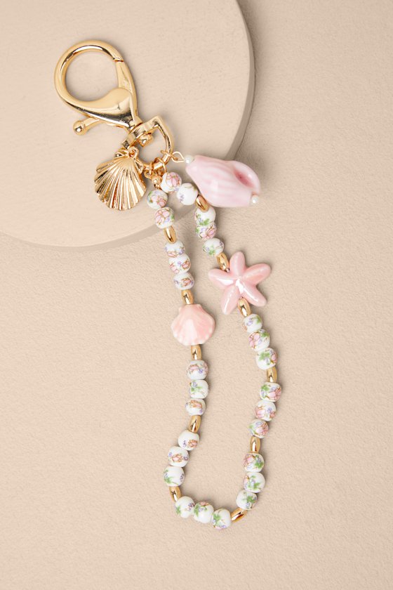 PINK CAVIAR BAG CHARM