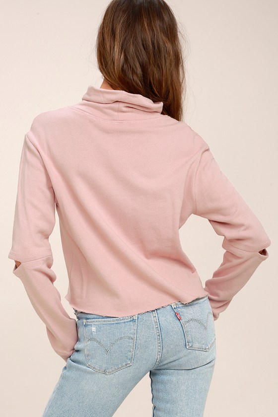 blush sweatshirt