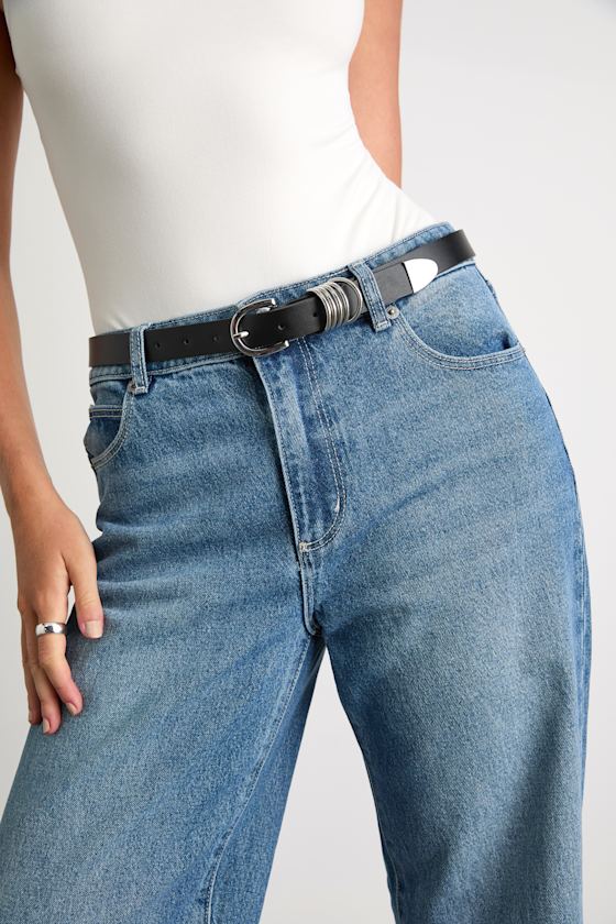Lulus Metis Dark Red Faux Fur Studded Belt In Brown